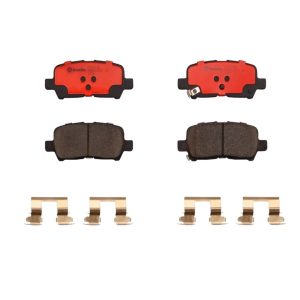 Brembo Brake Pad, Nao, Fmsi Number D999-7900, Ceramic, Set of 4, With Hardware – P37014N