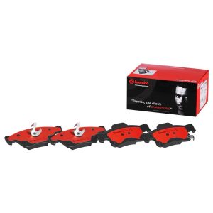 Brembo Brake Pad, Nao, Fmsi Number D1498-8698, Ceramic, Set of 4 – P37016N