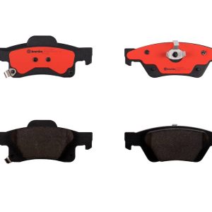 Brembo Brake Pad, Nao, Fmsi Number D1498-8698, Ceramic, Set of 4 – P37016N