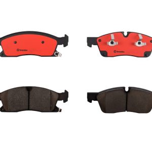 Brembo Brake Pad, Nao, Fmsi Number D1455-8655, Ceramic, Set of 4 – P37017N