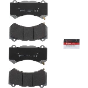 Brembo Brake Pad, Nao, Fmsi Number D1405-8513, Ceramic, Set of 4 – P37018N
