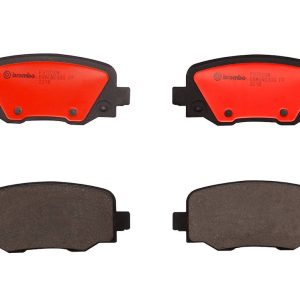 Brembo Brake Pad, Nao, Fmsi Number D1734-8958, Ceramic, Set of 4, With Hardware – P37020N