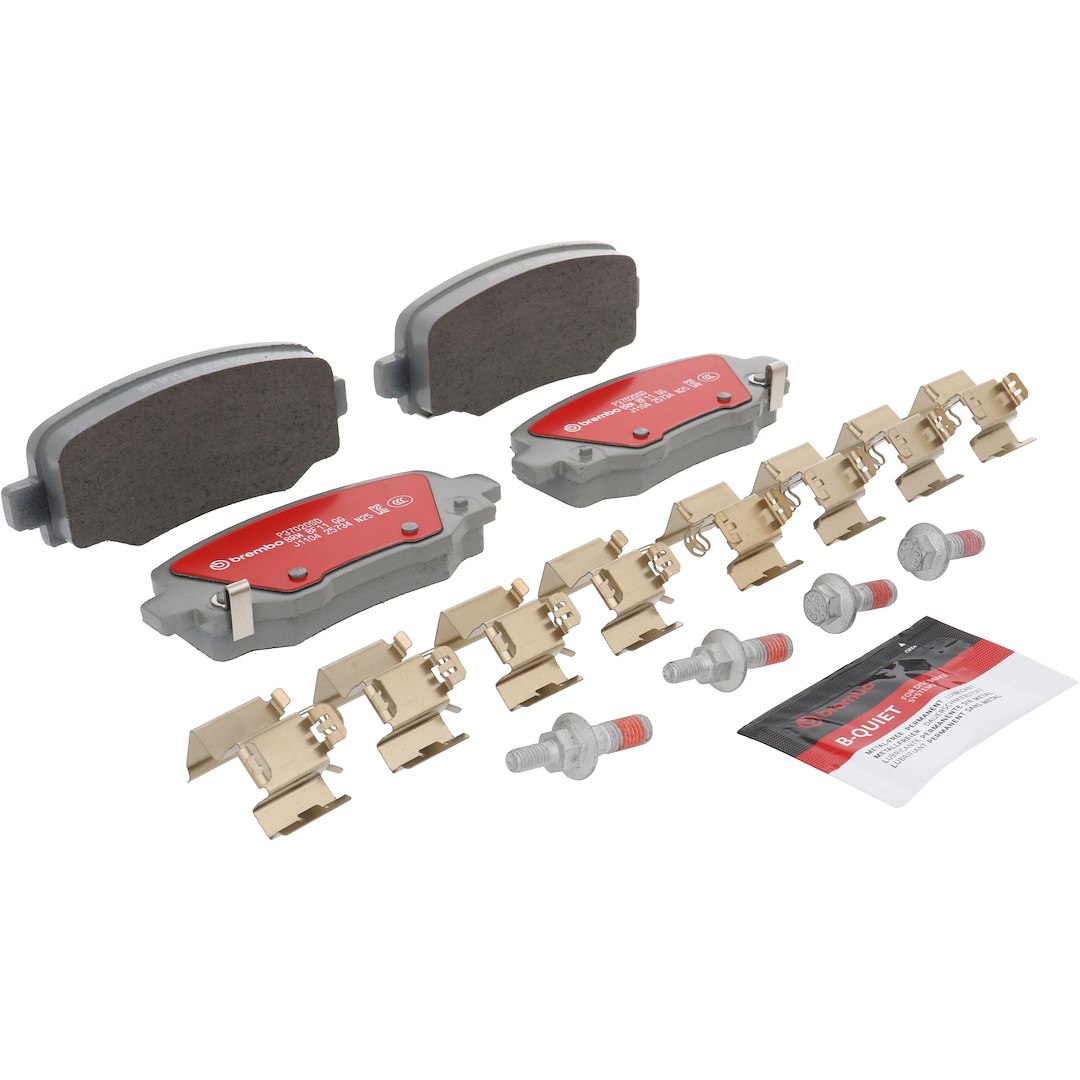 Brembo Brake Pad, Xtra Severe Duty, Fmsi Number D1734-8958, Ceramic, Set of 4 – P37020SD