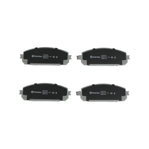 Brembo Brake Pad, Nao, Fmsi Number D1709-8932, Ceramic, Set of 4, With Hardware – P37021N