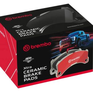 Brembo Brake Pad, Xtra Severe Duty, Fmsi Number D1709-8932, Ceramic, Set of 4 – P37021SD