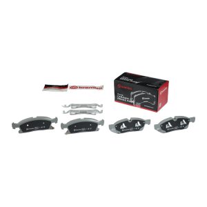 Brembo Brake Pad, Nao, Fmsi Number D1455-8655, Ceramic, Set of 4 – P37022N