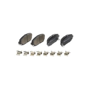 Brembo Brake Pad, Prime Line, Fmsi Number D2186-9430, Low-Metallic, Set of 4, With Mounting Hardware – P37025