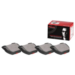 Brembo Brake Pad, Nao, Fmsi Number D518-7398, Ceramic, Set of 4 – P44001N