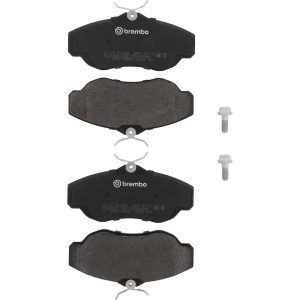 Brembo Brake Pad, Fmsi Number D676-7556, Low-Metallic, Set of 4, With Hardware – P44008