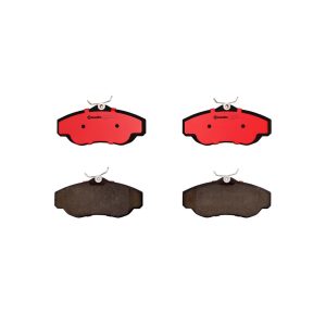 Brembo Brake Pad, Nao, Fmsi Number D676-7556, Ceramic, Set of 4, With Hardware – P44008N