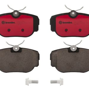Brembo Brake Pad, Nao, Fmsi Number D493-7601, Ceramic, Set of 4, With Brake Caliper Screws – P44009N