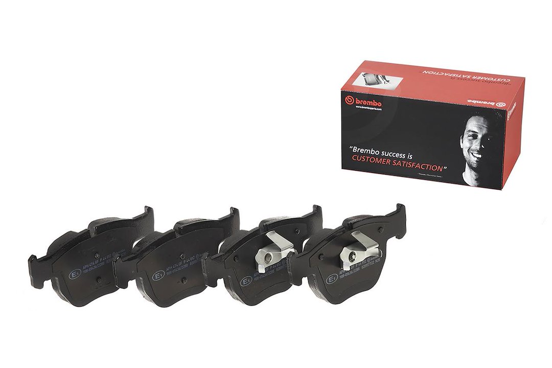 Brembo Brake Pad, Fmsi Number D992-7893, Low-Metallic, Set of 4 – P44012