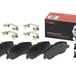 Brembo Brake Pad, Fmsi Number D1098-8202, Low-Metallic, Set of 4 – P44014