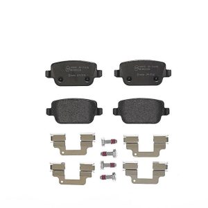 Brembo Brake Pad, Fmsi Number D1314-8429, Low-Metallic, Set of 4, With Hardware – P44016