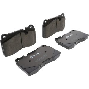 Brembo Brake Pad, Fmsi Number D1263-8380, Low-Metallic, Set of 4 – P44018