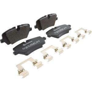 Brembo Brake Pad, Fmsi Number D1692-8919, Low-Metallic, Set of 4 – P44021