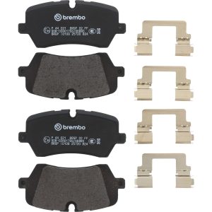 Brembo Brake Pad, Fmsi Number D1692-8919, Low-Metallic, Set of 4 – P44021