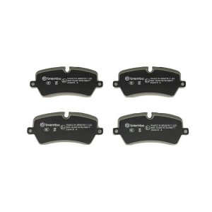 Brembo Brake Pad, Nao, Fmsi Number D1692-8919, Ceramic, Set of 4, With Hardware – P44021N
