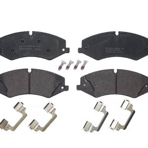 Brembo Brake Pad, Fmsi Number D1479-8542, Low-Metallic, Set of 4, With Hardware – P44022