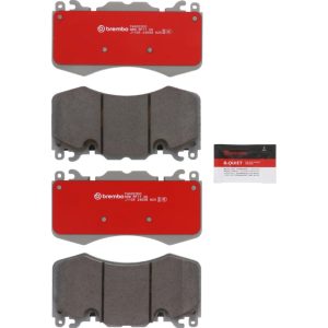 Brembo Brake Pad, Xtra Severe Duty, Fmsi Number D1426-8543, Ceramic, Set of 4, With Pad Shims and Brake Lubricant – P44023SD