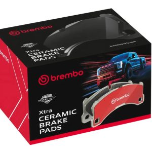 Brembo Brake Pad, Xtra Severe Duty, Fmsi Number D1426-8543, Ceramic, Set of 4, With Pad Shims and Brake Lubricant – P44023SD