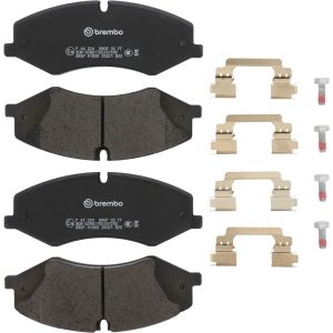 Brembo Brake Pad, Fmsi Number D1425-8542, Low-Metallic, Set of 4 – P44024