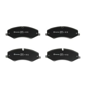 Brembo Brake Pad, Nao, Fmsi Number D1425-8542, Ceramic, Set of 4, With Hardware – P44024N