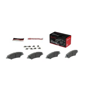 Brembo Brake Pad, Nao, Fmsi Number D1425-8542, Ceramic, Set of 4, With Hardware – P44024N