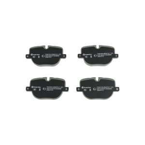 Brembo Brake Pad, Nao, Fmsi Number D1427-8544, Ceramic, Set of 4, With Hardware – P44025N