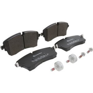 Brembo Brake Pad, Fmsi Number D2133-9370, Low-Metallic, Set of 4 – P44028