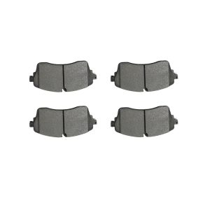 Brembo Brake Pad, Nao, Fmsi Number D2133-9370, Ceramic, Set of 4, With Brake Lubricant/ Mounting Hardware – P44028N