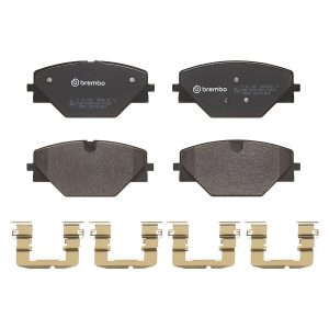 Brembo Brake Pad, Prime Line, Low-Metallic, Set of 4, With Mounting Hardware – P44032