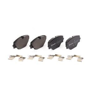 Brembo Brake Pad, Prime Line, Low-Metallic, Set of 4, With Mounting Hardware – P44032
