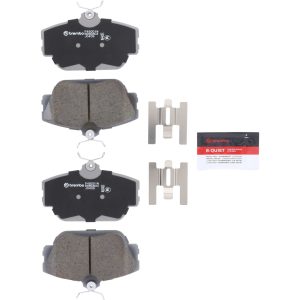Brembo Brake Pad, Nao, Fmsi Number D598-7476, Ceramic, Set of 4 – P46001N