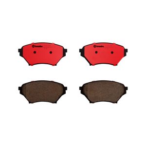 Brembo Brake Pad, Nao, Fmsi Number D890-7768, Ceramic, Set of 4, With Hardware – P49029N