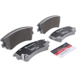 Brembo Brake Pad, Nao, Fmsi Number D957-7856, Ceramic, Set of 4, With Hardware – P49032N