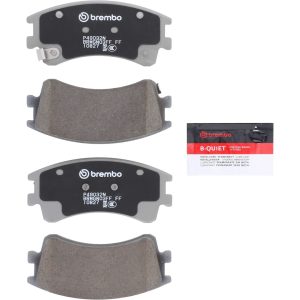 Brembo Brake Pad, Nao, Fmsi Number D957-7856, Ceramic, Set of 4, With Hardware – P49032N