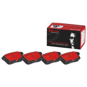 Brembo Brake Pad, Nao, Fmsi Number D1259-8378, Ceramic, Set of 4 – P49041N