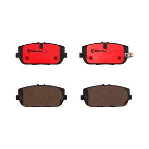 Brembo Brake Pad, Nao, Fmsi Number D1180-8296, Ceramic, Set of 4 – P49044N