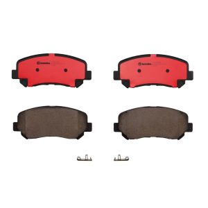 Brembo Brake Pad, Nao, Fmsi Number D1623-8836, Ceramic, Set of 4, With Hardware – P49045N