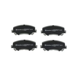 Brembo Brake Pad, Nao, Fmsi Number D1623-8836, Ceramic, Set of 4, With Hardware – P49045N