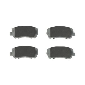 Brembo Brake Pad, Nao, Fmsi Number D1623-8836, Ceramic, Set of 4, With Hardware – P49045N