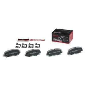 Brembo Brake Pad, Nao, Fmsi Number D1623-8836, Ceramic, Set of 4, With Hardware – P49045N