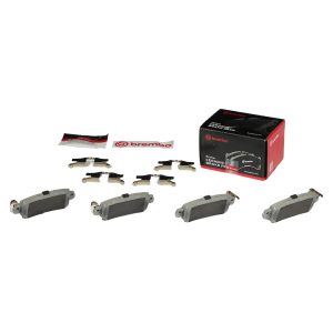 Brembo Brake Pad, Nao, Fmsi Number D1624-8837, Ceramic, Set of 4, With Hardware – P49047N