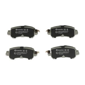 Brembo Brake Pad, Nao, Fmsi Number D1624-8837, Ceramic, Set of 4, With Hardware – P49047N