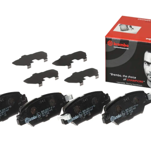 Brembo Brake Pad, Prime Line, Fmsi Number D1846-9073, Low-Metallic, Set of 4 – P49053