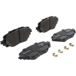 Brembo Brake Pad, Fmsi Number D1903-9130, Low-Metallic, Set of 4, With Hardware – P49054
