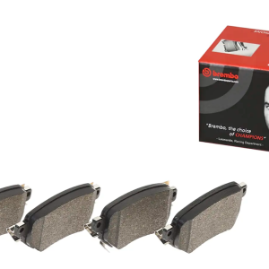 Brembo Brake Pad, Prime Line, Fmsi Number D1874-9103, Low-Metallic, Set of 4, With Pad Wear Sensor – P49059