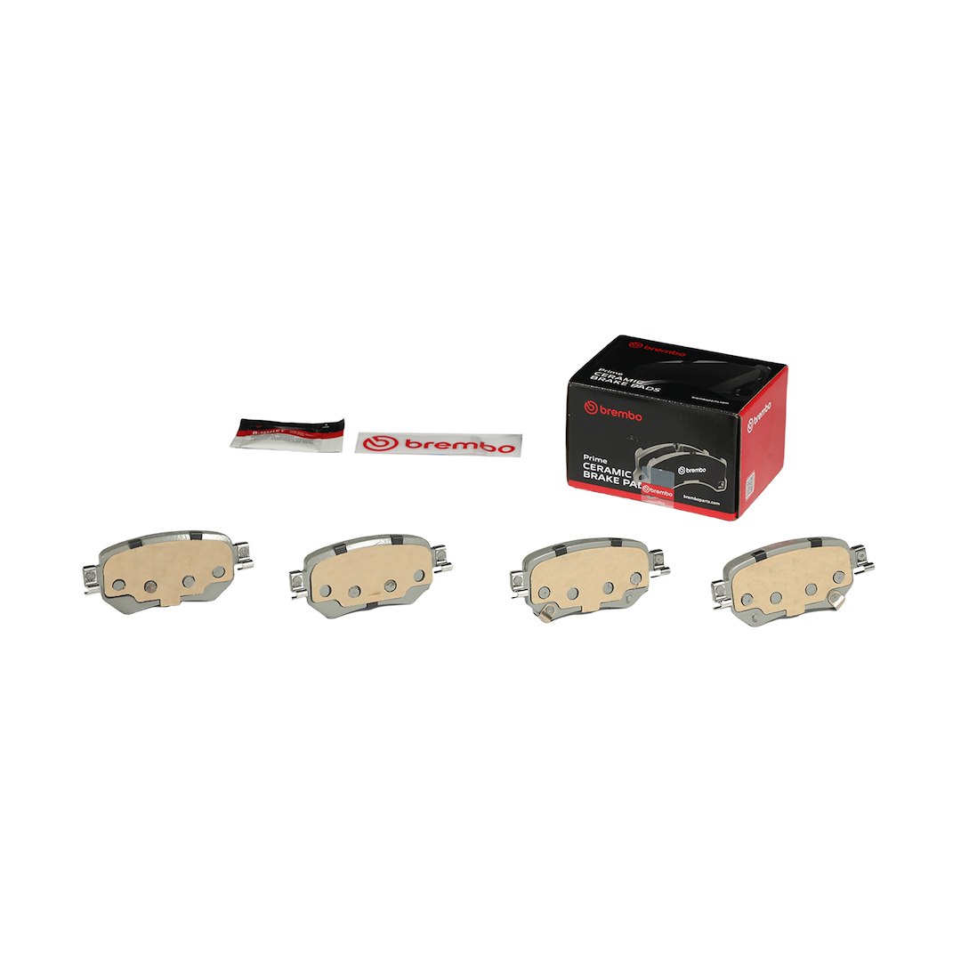 Brembo Brake Pad, Nao, Fmsi Number D1874-9103, Ceramic, Set of 4 – P49059N