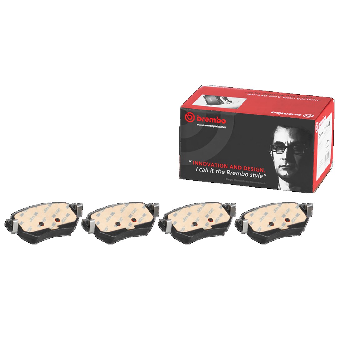 Brembo Brake Pad, Nao, Fmsi Number D1874-9103, Ceramic, Set of 4 – P49059N